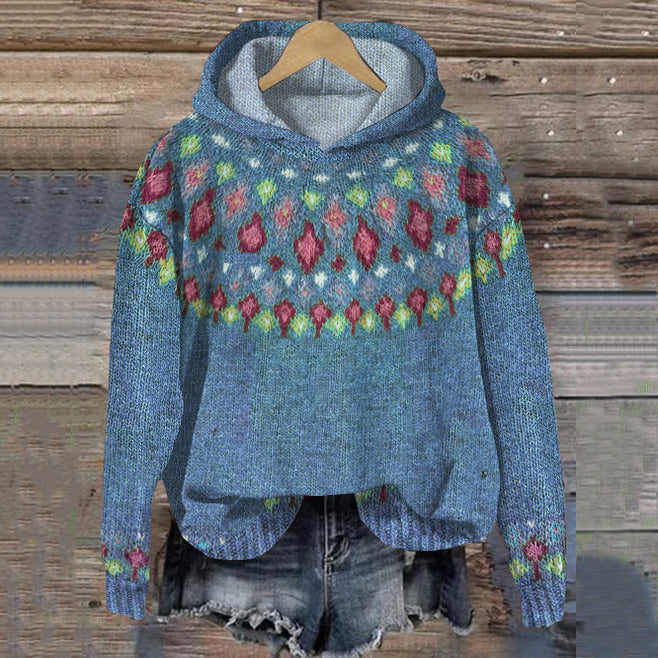 Sigrid – Jacquard Hoodie
