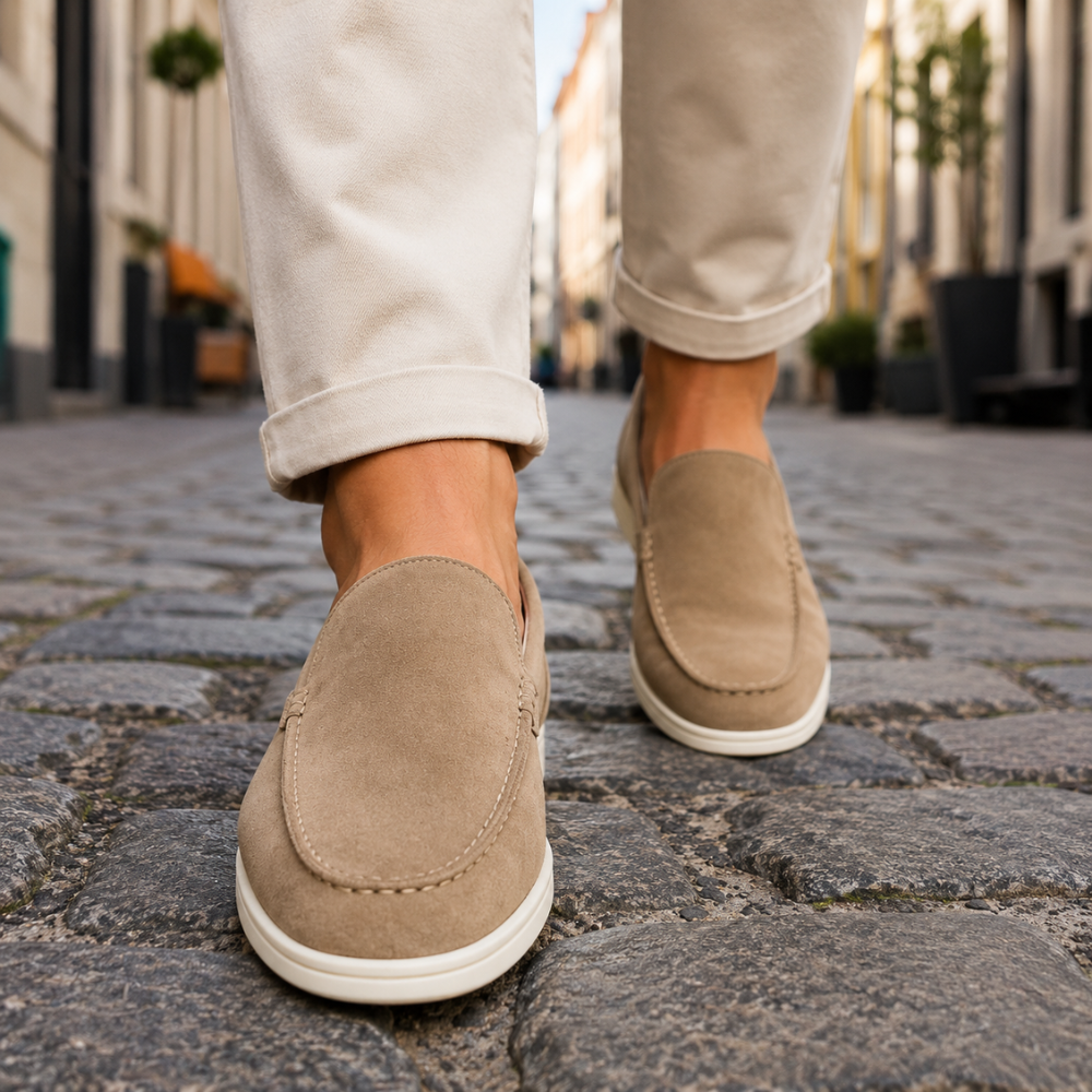 Loafers til Herrer med Klassisk Slip-on Design | Komfortabel Pasform | Elegant & Afslappet Stil