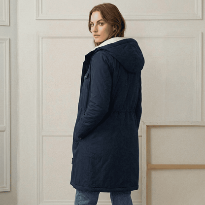 Waterproof Long Parka, Fleece-Lined