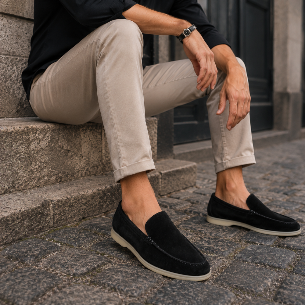 Loafers til Herrer med Klassisk Slip-on Design | Komfortabel Pasform | Elegant & Afslappet Stil