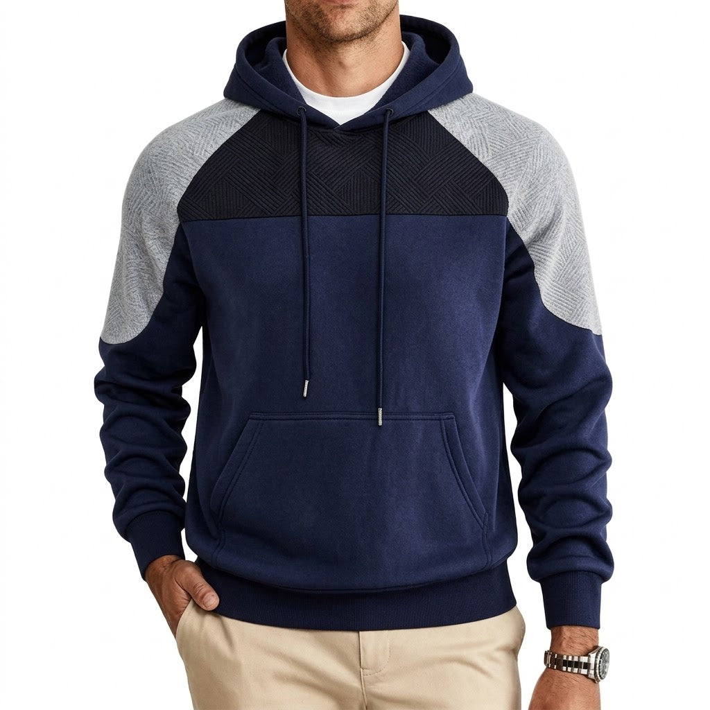 PULL-OVER PATCHWORK POUR HOMMES