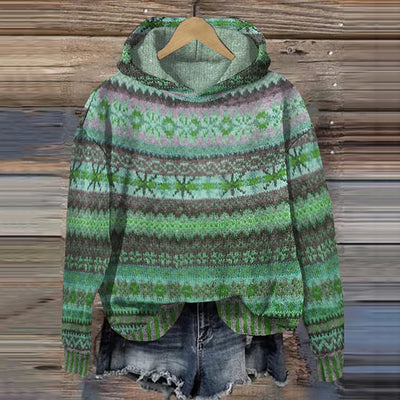 Ingrid – Mönstrad Hoodie