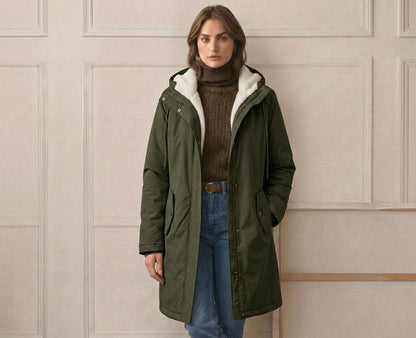 Waterproof Long Parka, Fleece-Lined