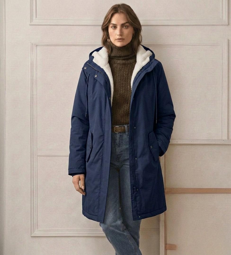 Waterproof Long Parka, Fleece-Lined