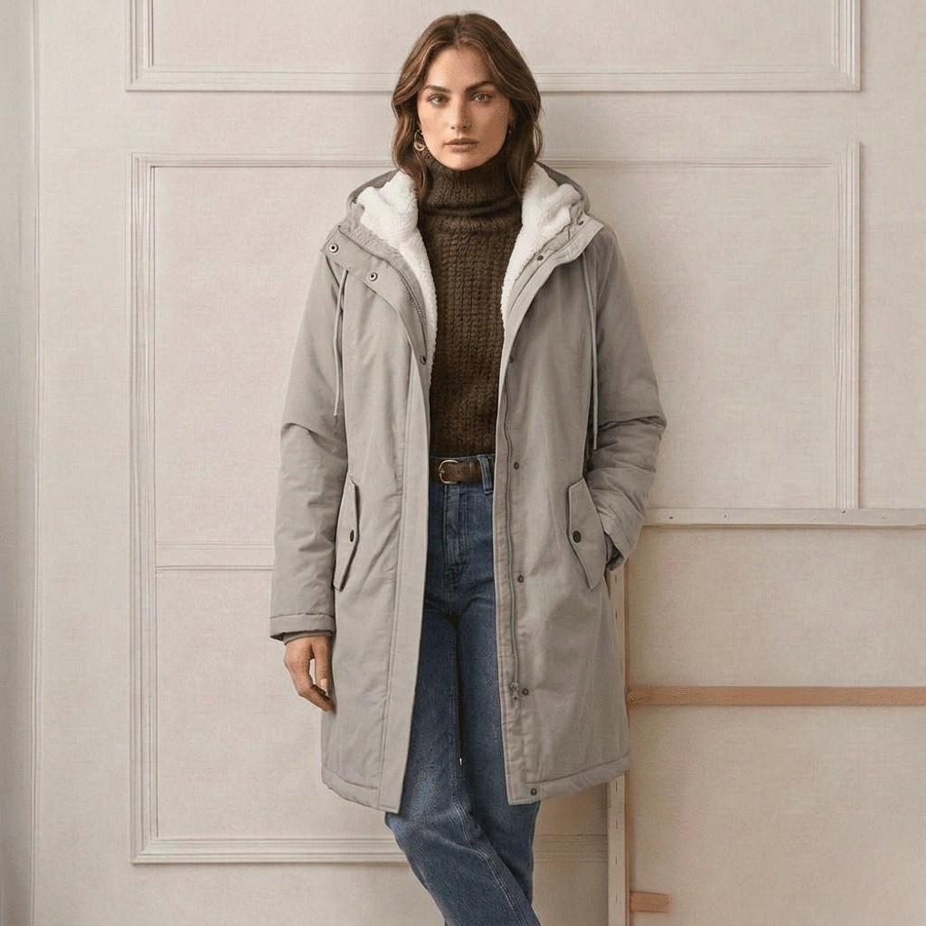 Waterproof Long Parka, Fleece-Lined
