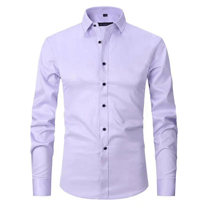 Heren Overhemd Met Lange Mouwen En Slim Fit