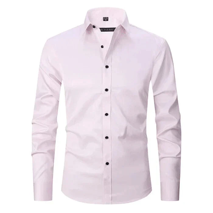 Heren Overhemd Met Lange Mouwen En Slim Fit