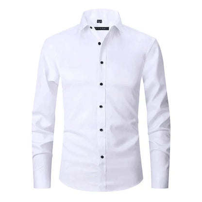 Heren Overhemd Met Lange Mouwen En Slim Fit