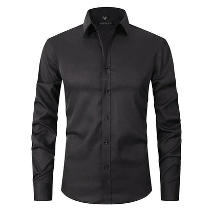 Heren Overhemd Met Lange Mouwen En Slim Fit
