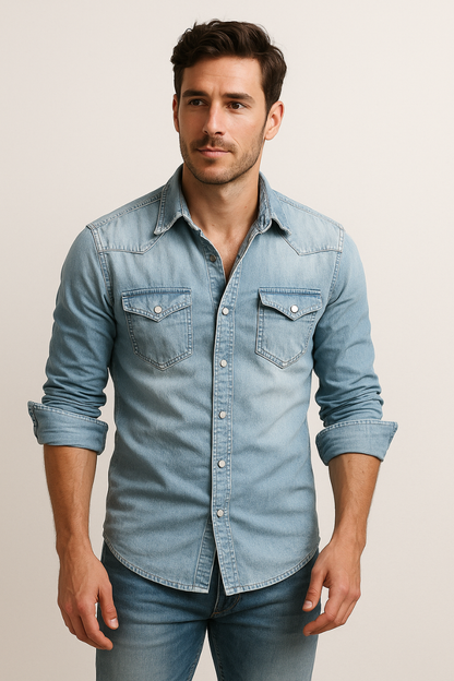 Men’s Vintage Shirt | Long Sleeve