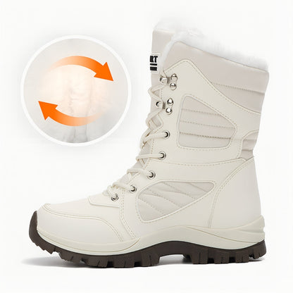 Snowboots - Waterdichte Dames Enkellaarzen Met Warme Pluche Voering