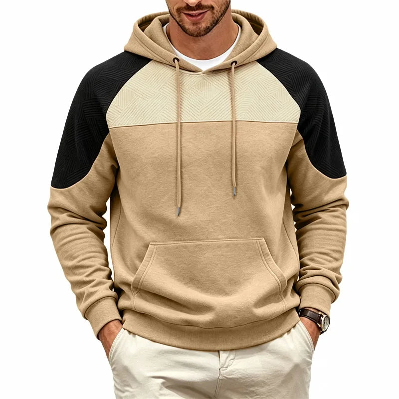 PULL-OVER PATCHWORK POUR HOMMES