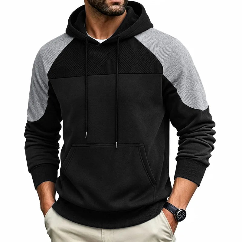 PULL-OVER PATCHWORK POUR HOMMES