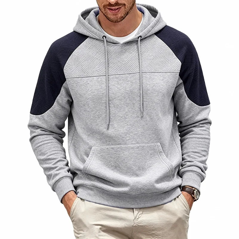 PULL-OVER PATCHWORK POUR HOMMES