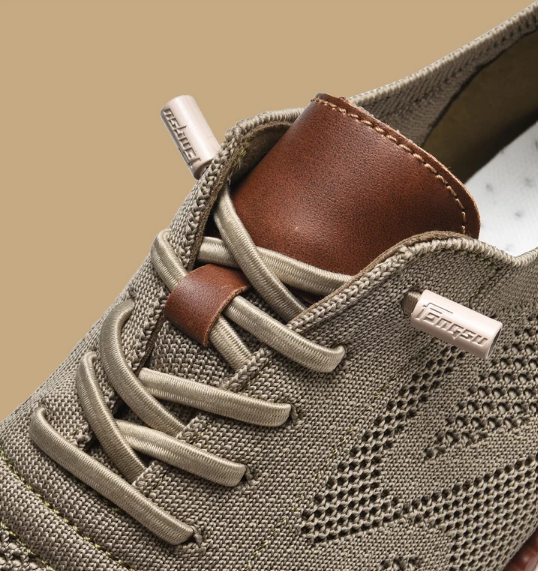 Komfortable Sneakers med Åndbart Netdesign | Fleksibelt Strikmateriale | Letvægt & Fleksibel Komfort