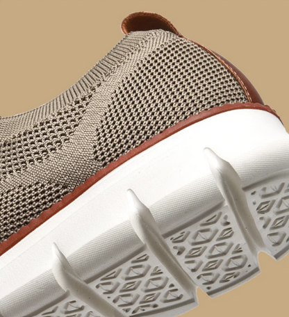 Komfortable Sneakers med Åndbart Netdesign | Fleksibelt Strikmateriale | Letvægt & Fleksibel Komfort