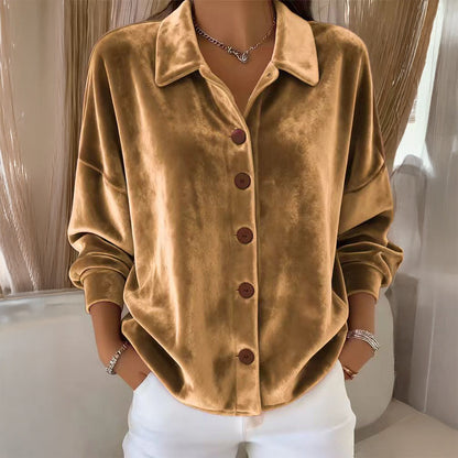 ELEGANTE TOP MET KNOPEN VOOR VROUWEN