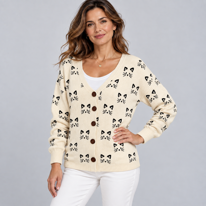 VEST MET KNOPEN VOOR VROUWEN