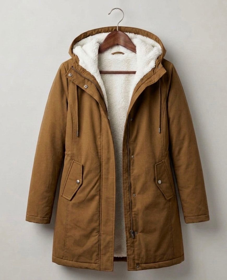 Waterproof Long Parka, Fleece-Lined