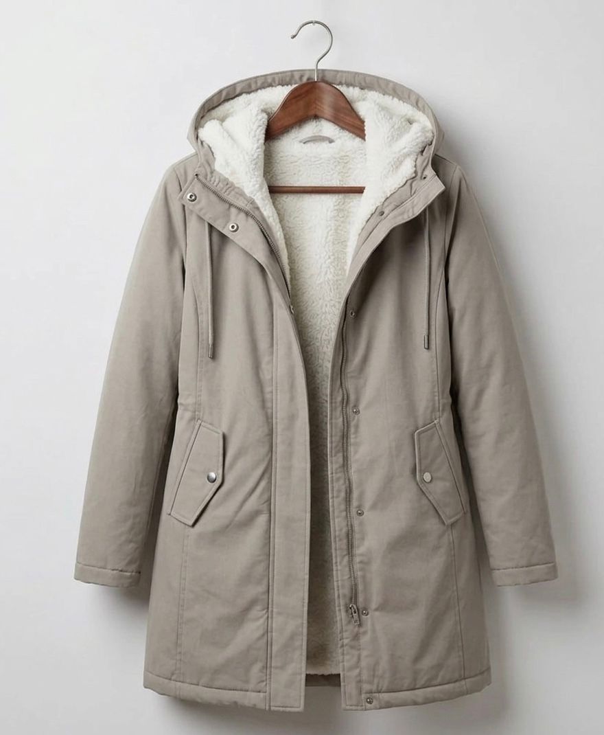 Waterproof Long Parka, Fleece-Lined