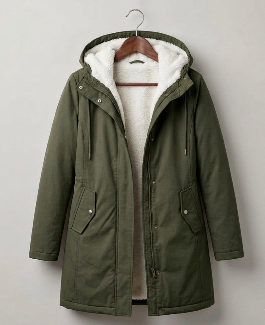 Waterproof Long Parka, Fleece-Lined