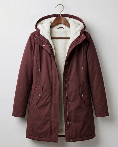 Waterproof Long Parka, Fleece-Lined