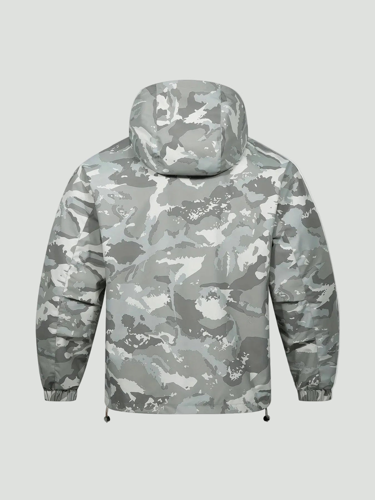 Unisex Jas – Loose Fit – Camouflage met Capuchon