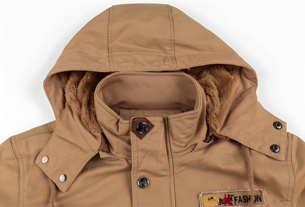 Heren Outdoorjas – Meerdere Zakken – Warm & Dagelijks Gebruik