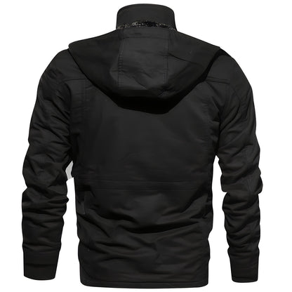 Heren Outdoorjas – Meerdere Zakken – Warm & Dagelijks Gebruik