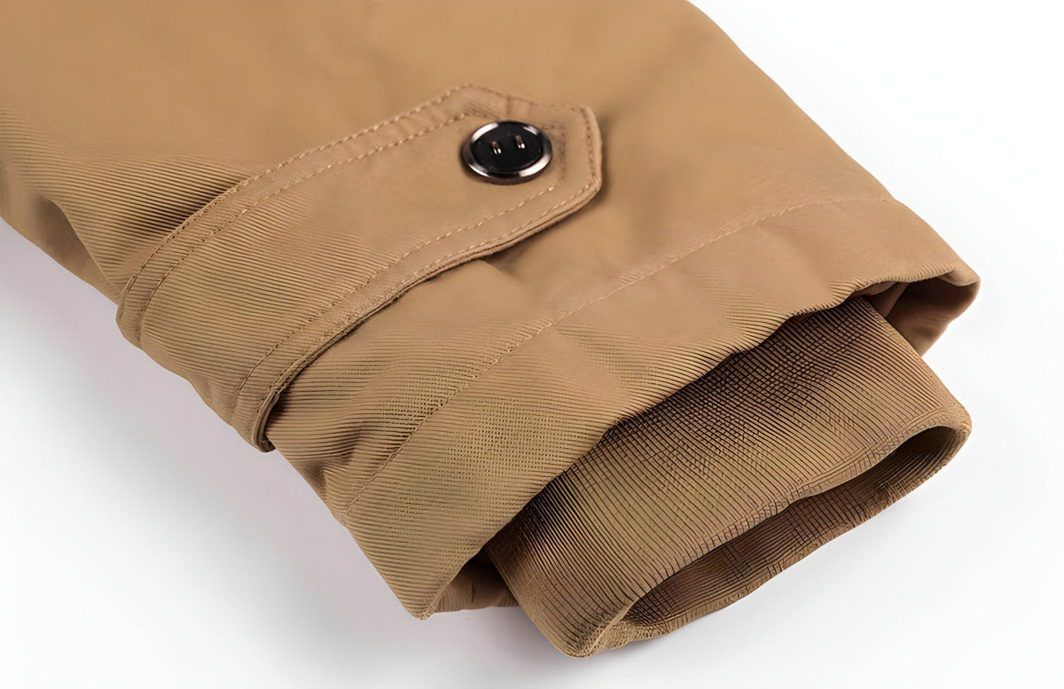 Heren Outdoorjas – Meerdere Zakken – Warm & Dagelijks Gebruik
