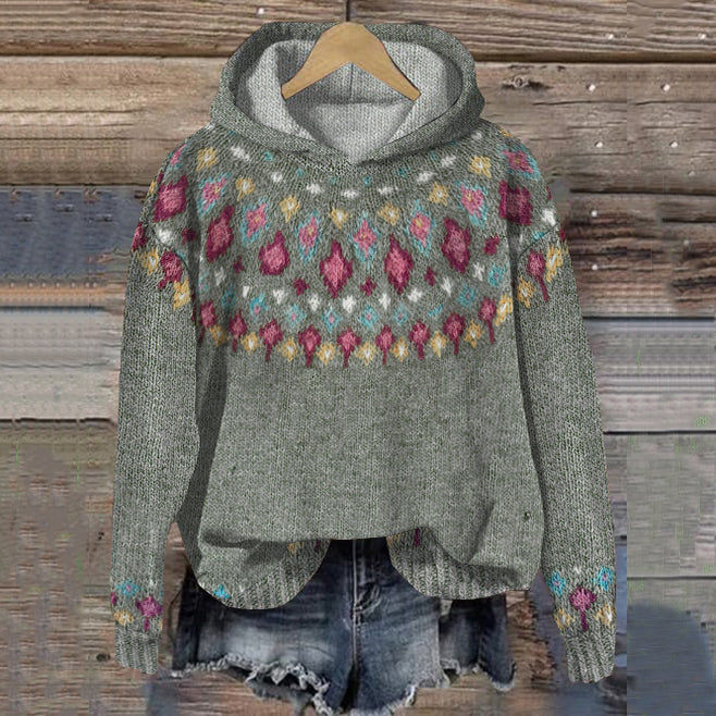 Sigrid – Jacquard Hoodie