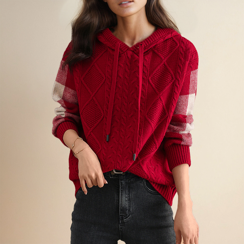 Lovisa – Stickad Hoodie
