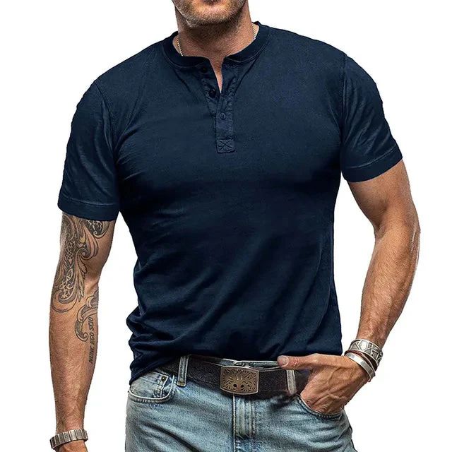 Heren Zomer T-shirt - Diverse kleuren beschikbaar