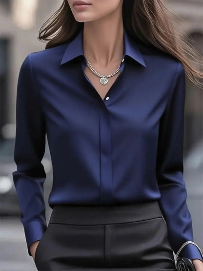 Women's Elegant Silk Blouse